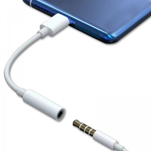 Adaptador de conector de auriculares USB C a hembra de 3,5 mm