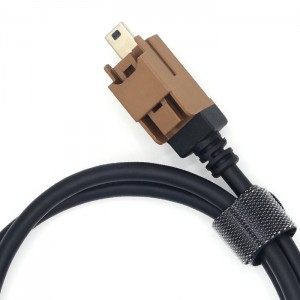 Унаа ичиндеги маалымат-көңүл ачуу үчүн USB Mini B - Mini B кабели