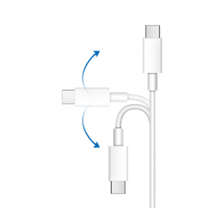 کابل شارژ و همگام سازی USB C به USB C 5A/100W با علامت E